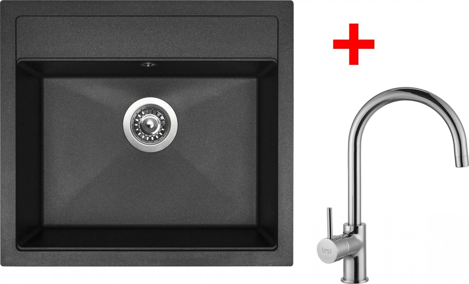 Sinks Solo 560 Granblack + Vitalia