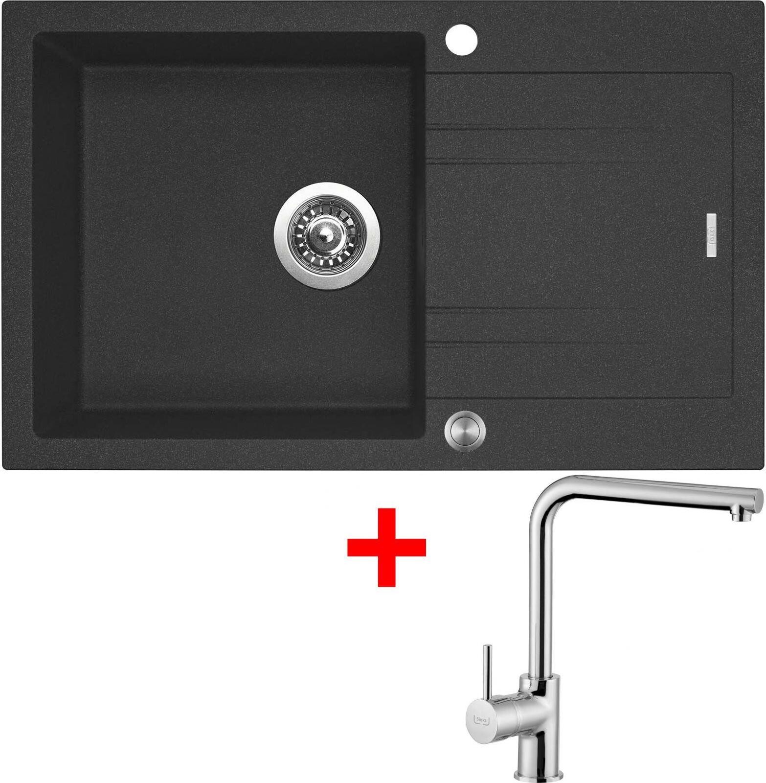 Sinks Linea 780 XC Granblack + Elka