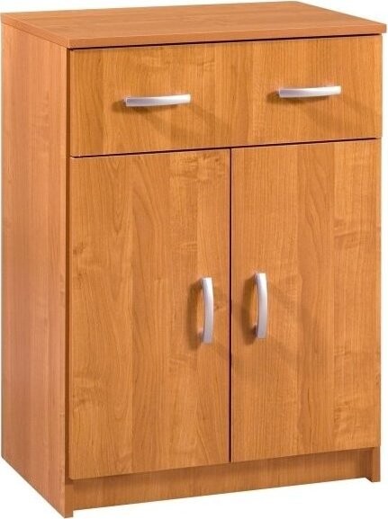 Nejlevnější nábytek Komoda TIKOTA 2D1S, olše