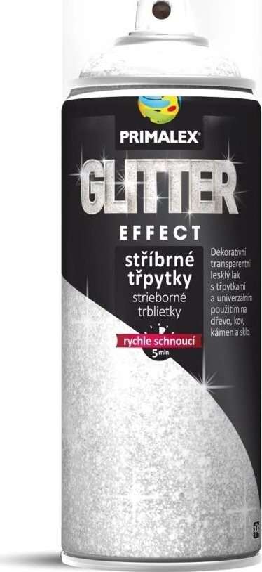 Primalex Sprej třpytky stříbrné 400 ml