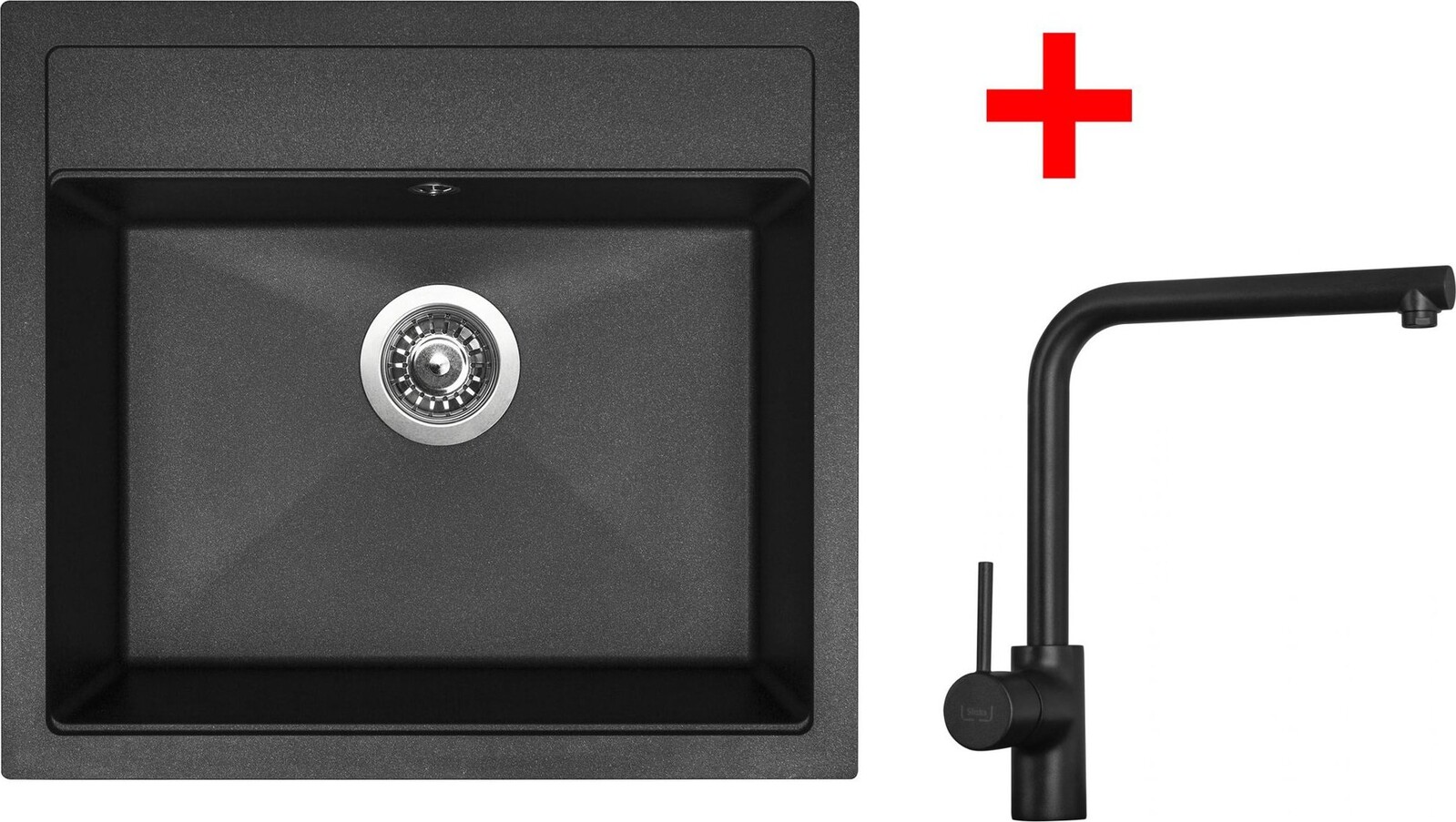 Sinks Solo 560 Granblack + Elka čierny matný
