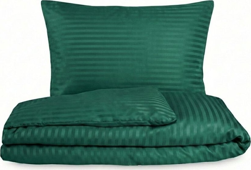 Kvalitex s prúžkom tmavo zelené 200 × 220 2 × 70 × 90