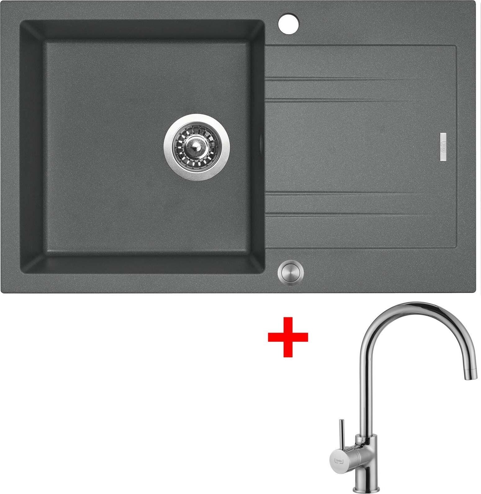 Sinks Linea 780 XC Titanium + Vitalia