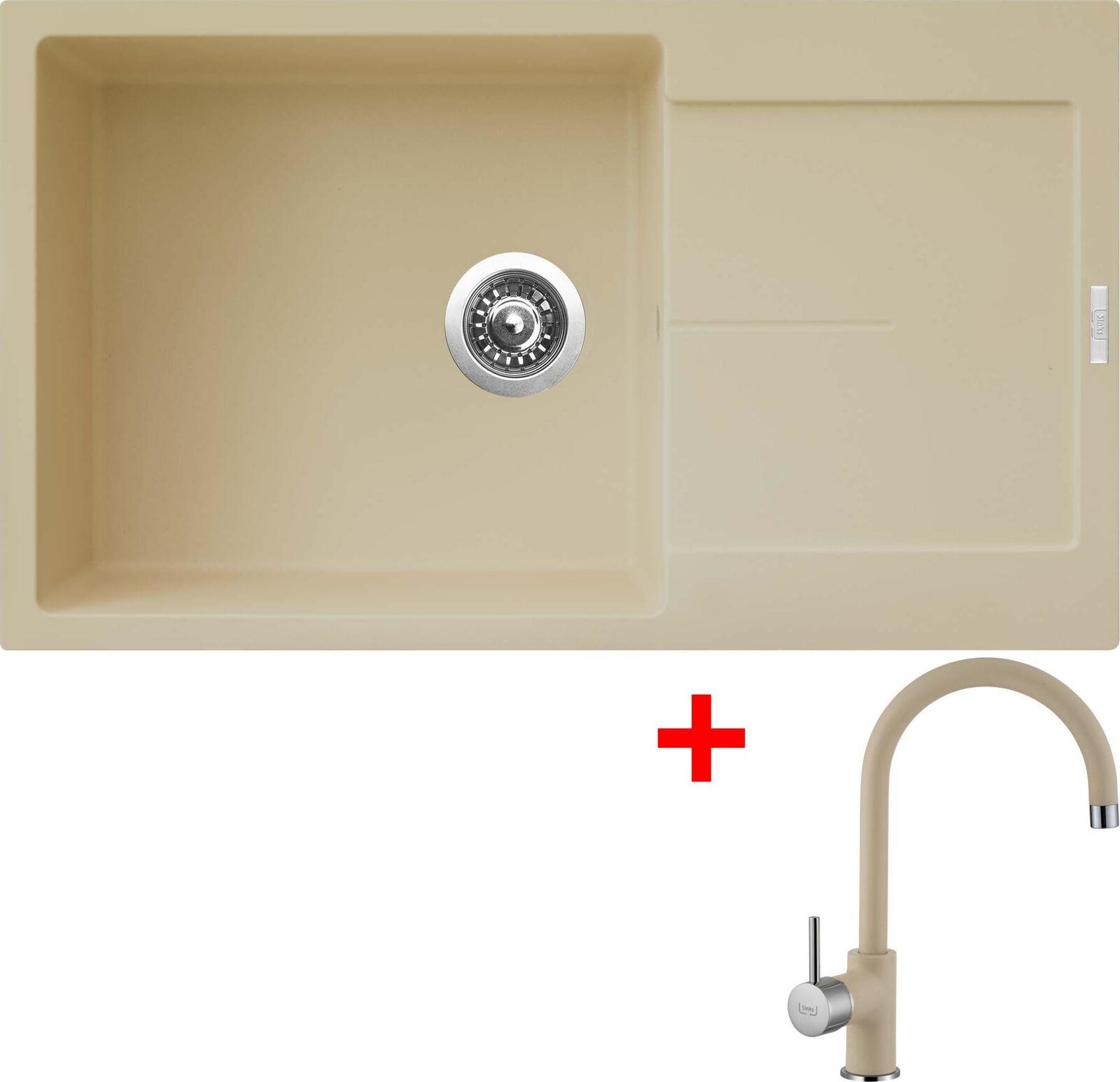 Sinks Ultima 860 XXL Sahara + Vitalia GR