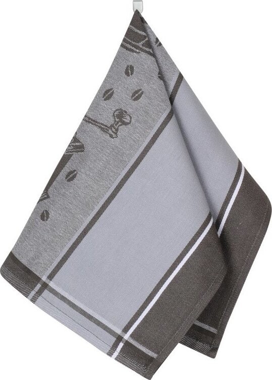 BELLATEX Utěrka 1 ks, 50 × 70 cm, 408 kávomlýnek šedý