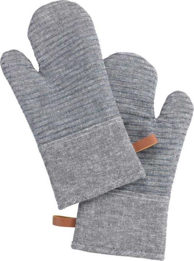Wenko Kuchynské chňapky ADA STRIPES, 2 ks, bavlna, sivé