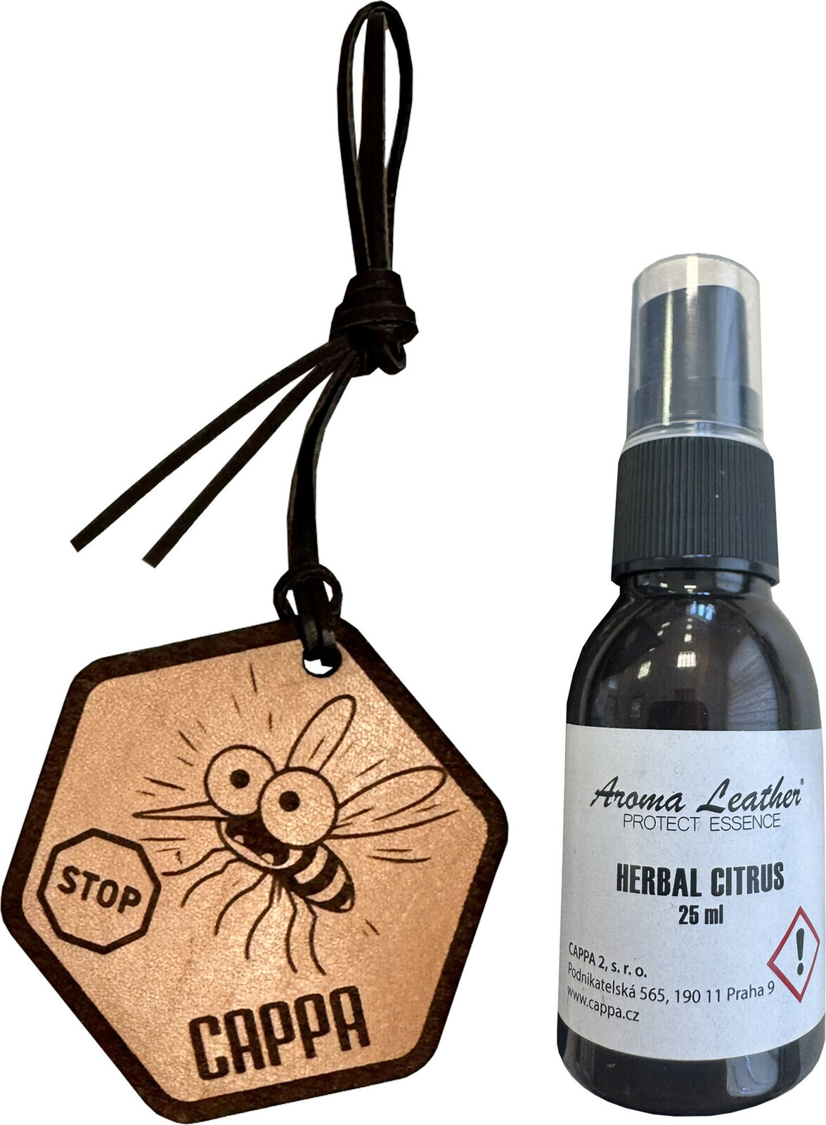 CAPPA Aroma Leather Protect Essence – Herbal Citrus
