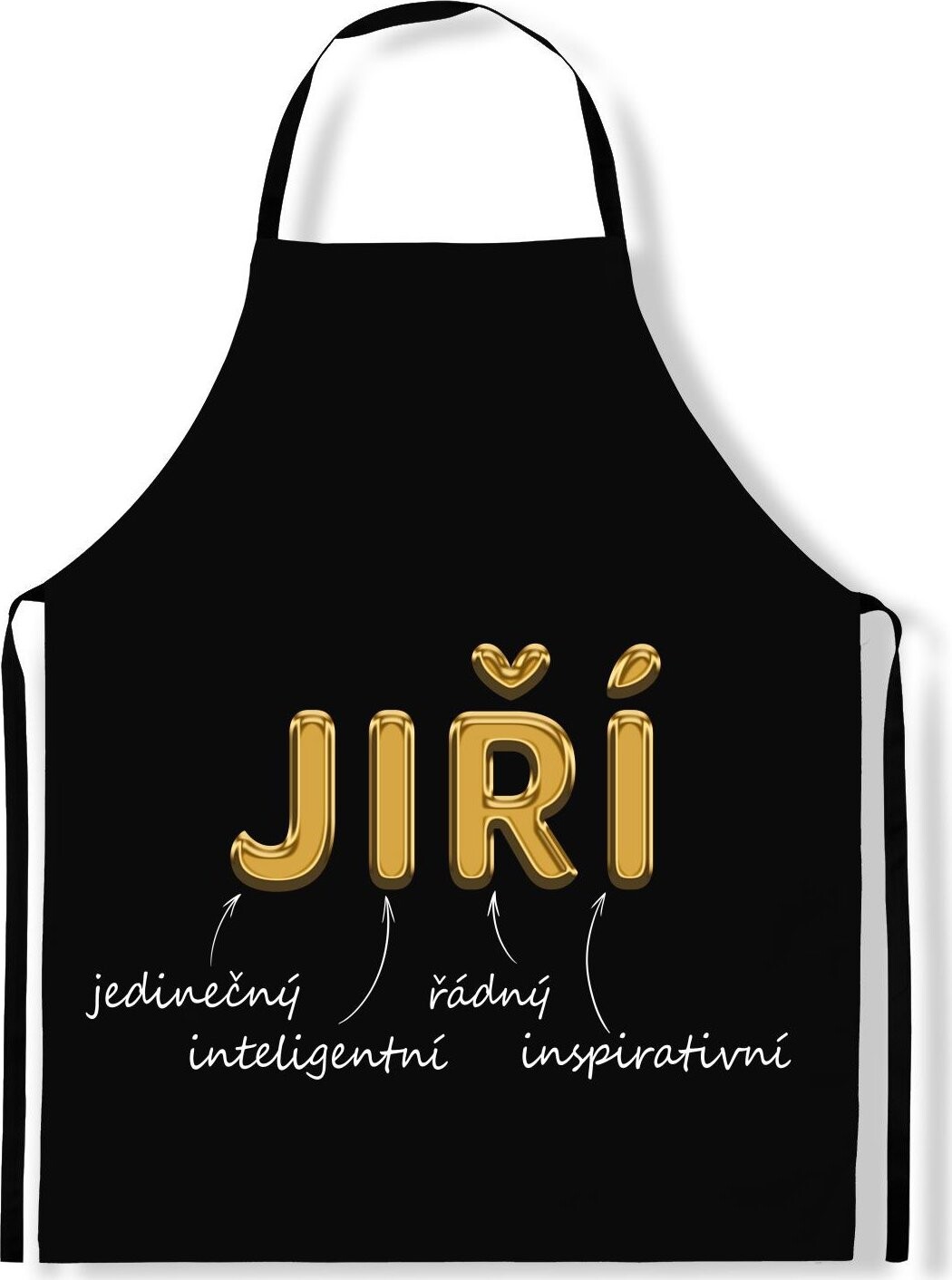 IMPAR Zástěra Mužská jména Gold, Jiří