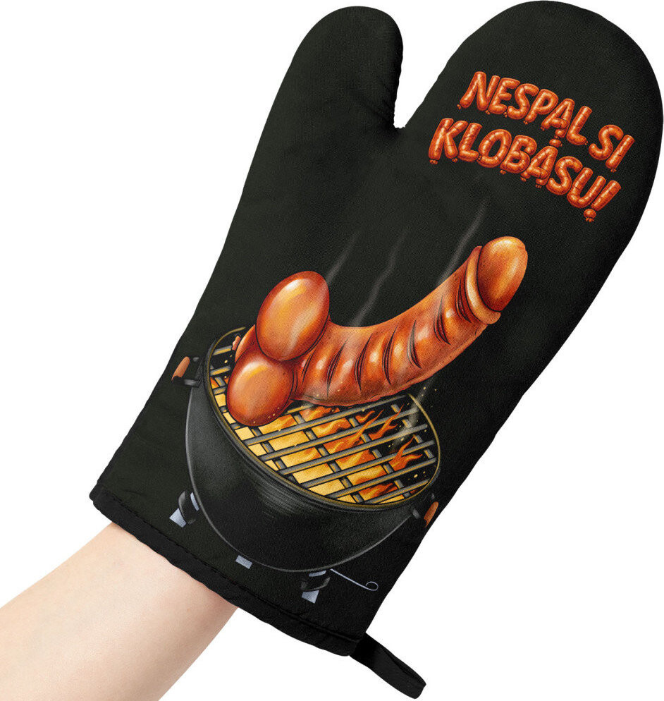 Impar Kuchyňská chňapka Nespal si klobásu