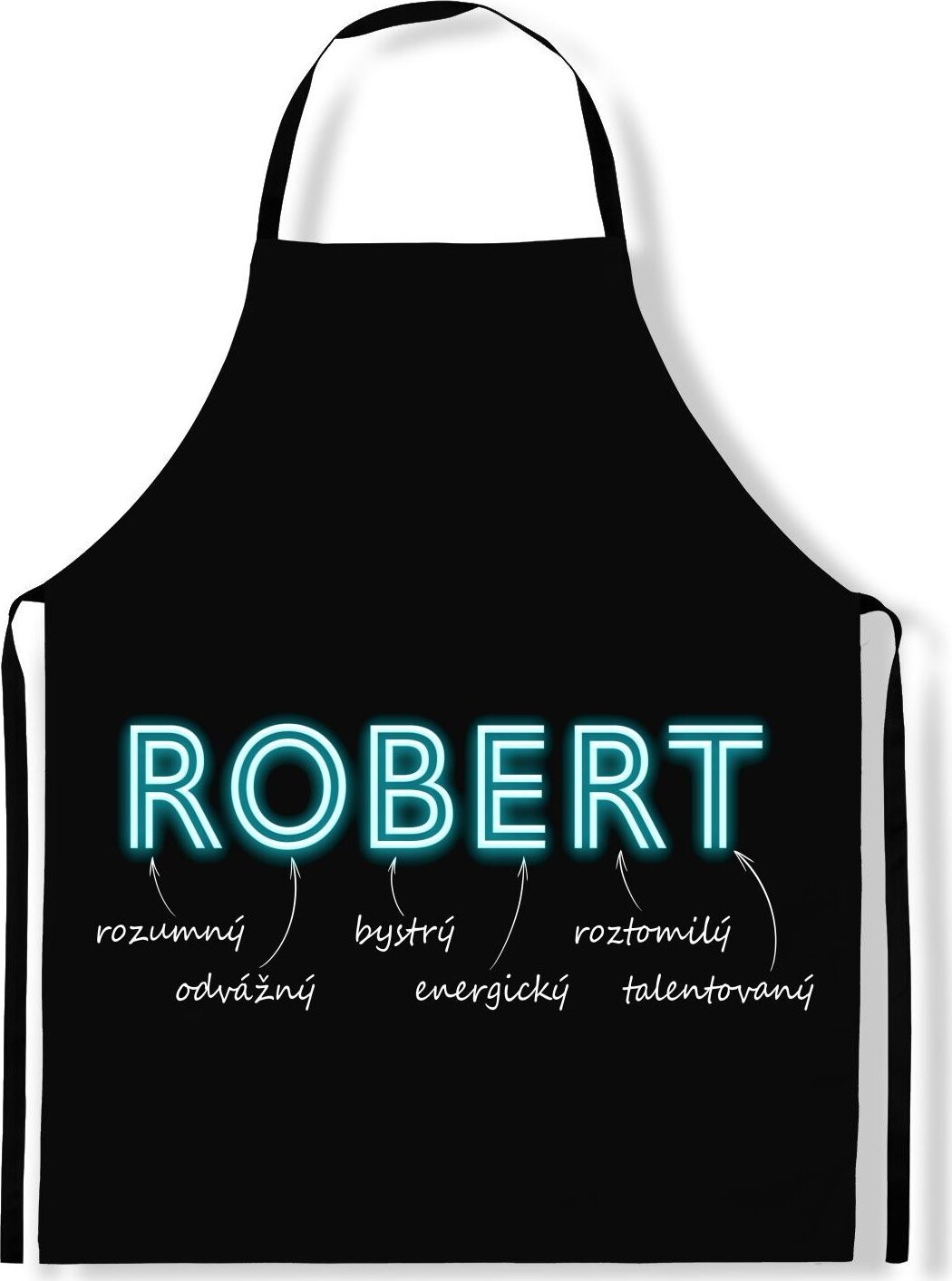 IMPAR Zástěra Mužská jména Neon, Robert