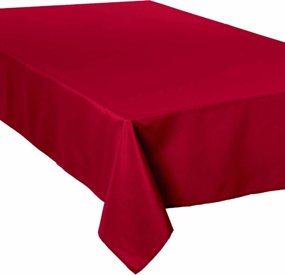 Atmosphera Ubrus obdélníkový odolný proti nečistotám, červený 300 × 150 cm