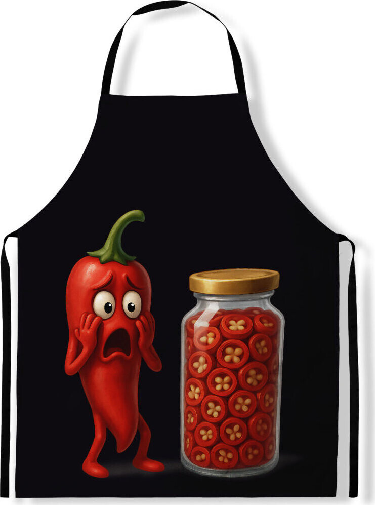 IMPAR Zástěra Vyděšené chilli