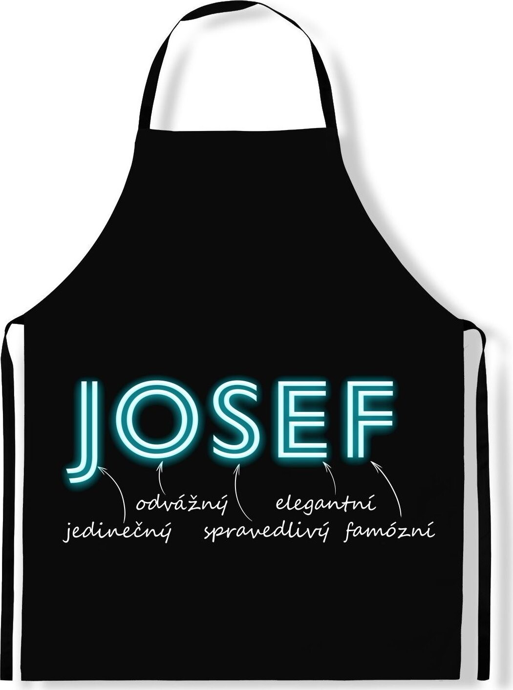 IMPAR Zástěra Mužská jména Neon, Josef
