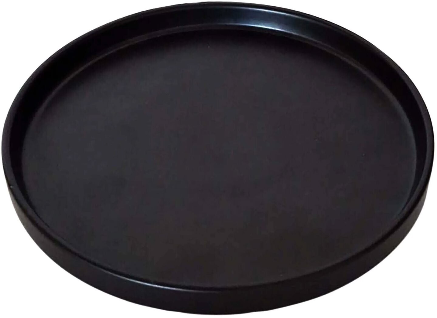 KITCHISIMO Jedálenský keramický tanier 26 cm, čierny mat