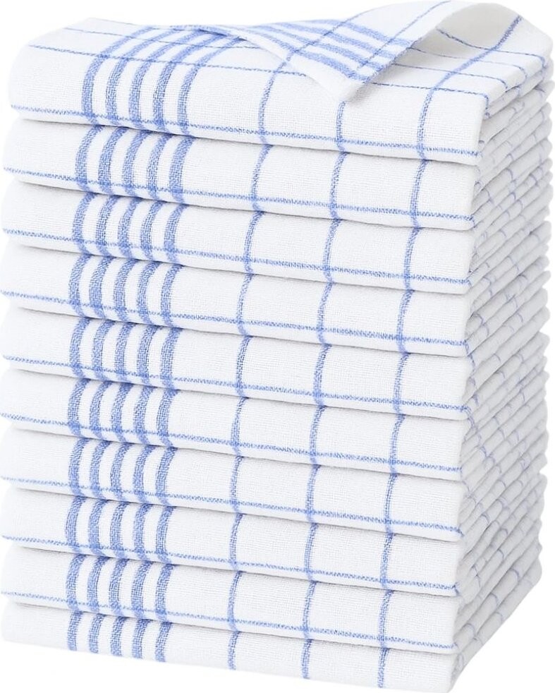 ARÔME HOME Kuchyňské utěrky, modré 10 ks