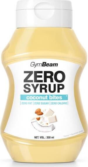 GymBeam Zero Sirup coconut bites 350 ml