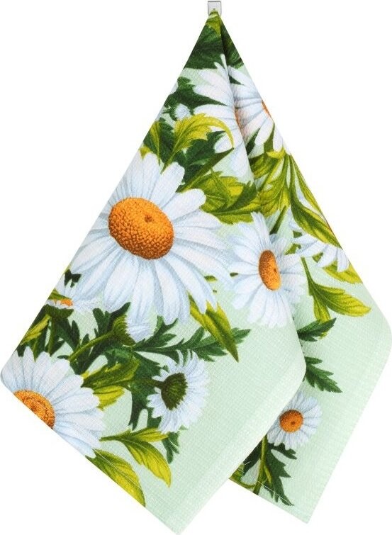 BELLATEX 323 Utěrka 1 ks, 50 × 70 cm, kopretiny