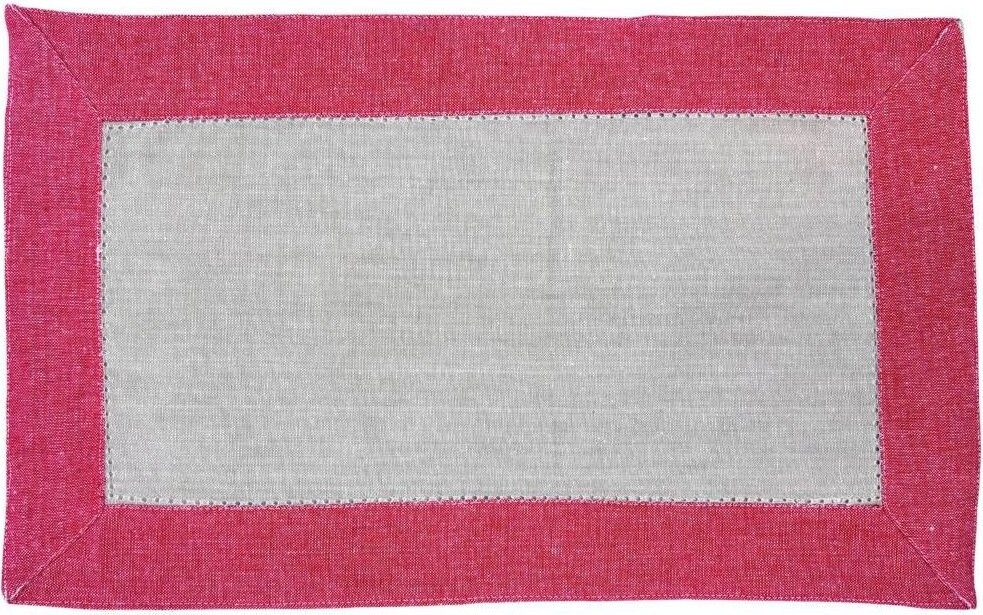 Home Elements Prostírání béžové a červené, 1 ks