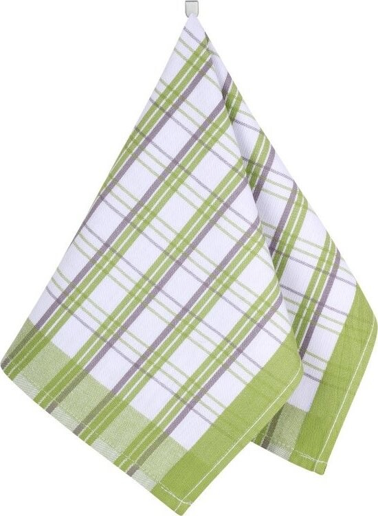 BELLATEX Utěrka 1 ks, 50 × 70 cm, 402 kostka zelená