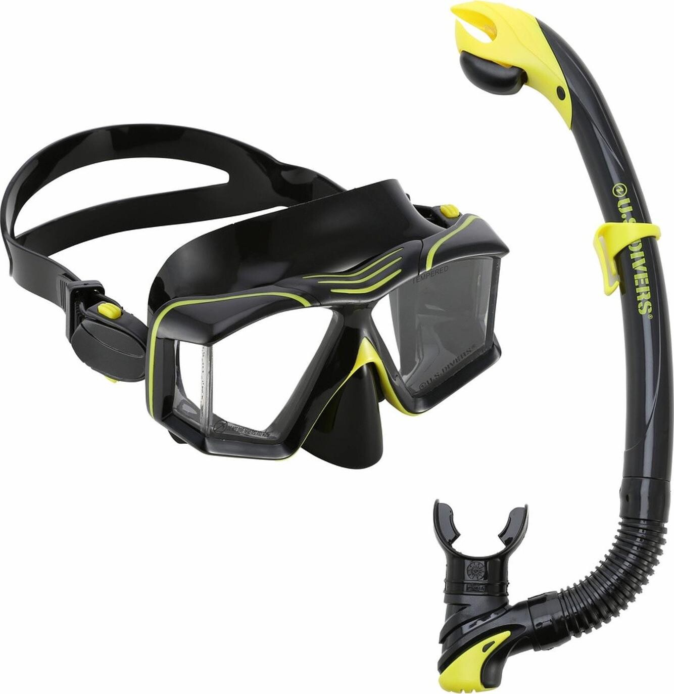 Aqua Lung U.S. Divers Sideview II S 36/40 čierna/žltá
