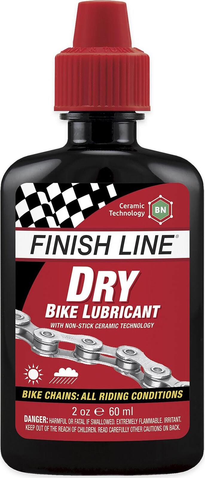 Finish Line Dry Lube (BN) 2 oz/60 ml, kapátko