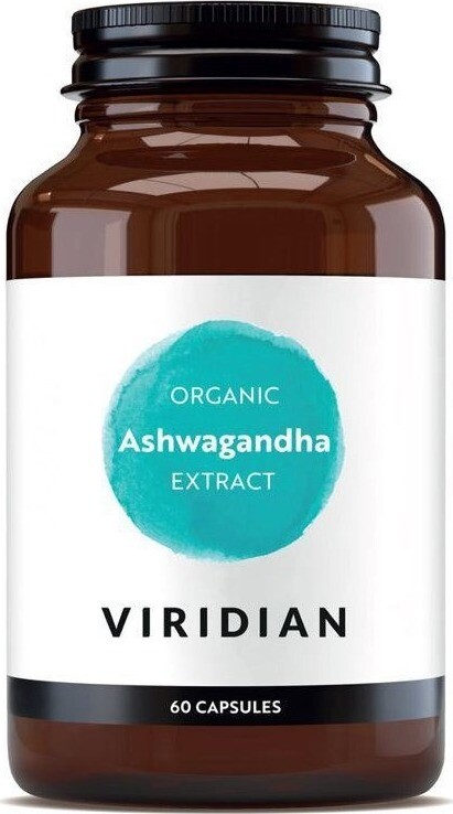 Viridian Ashwagandha Extract 60 kapslí Organic