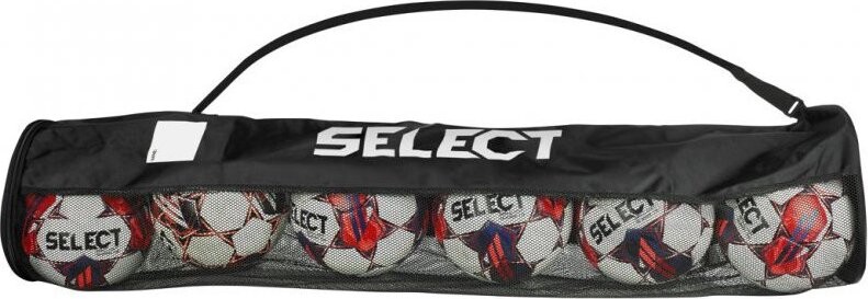 Select Football tube 6 balls čierny