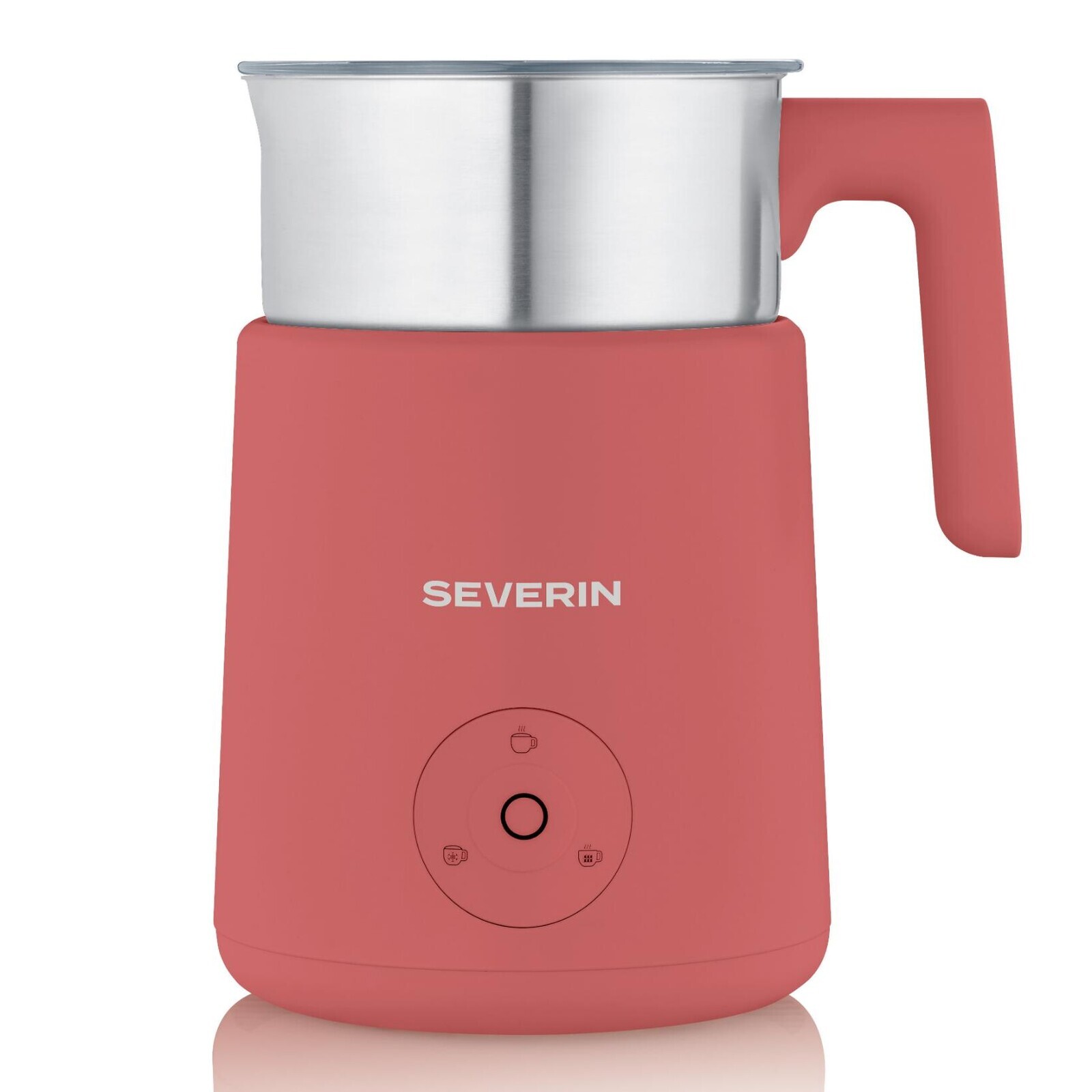 Napeňovač mlieka SM 3595 400 ml, červená, Severin
