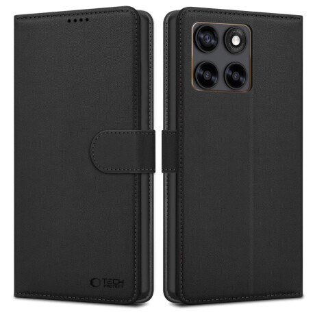 Tech-Protect Wallet knižkové puzdro na Motorola Edge 70 Fusion / Fusion Plus 5G, čierne