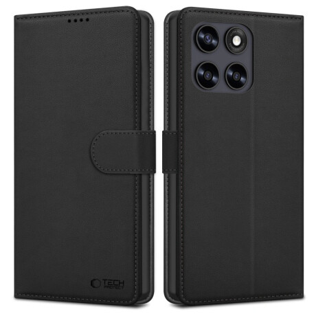 Tech-Protect Wallet knižkové puzdro na Motorola Moto G67 / G77, čierne