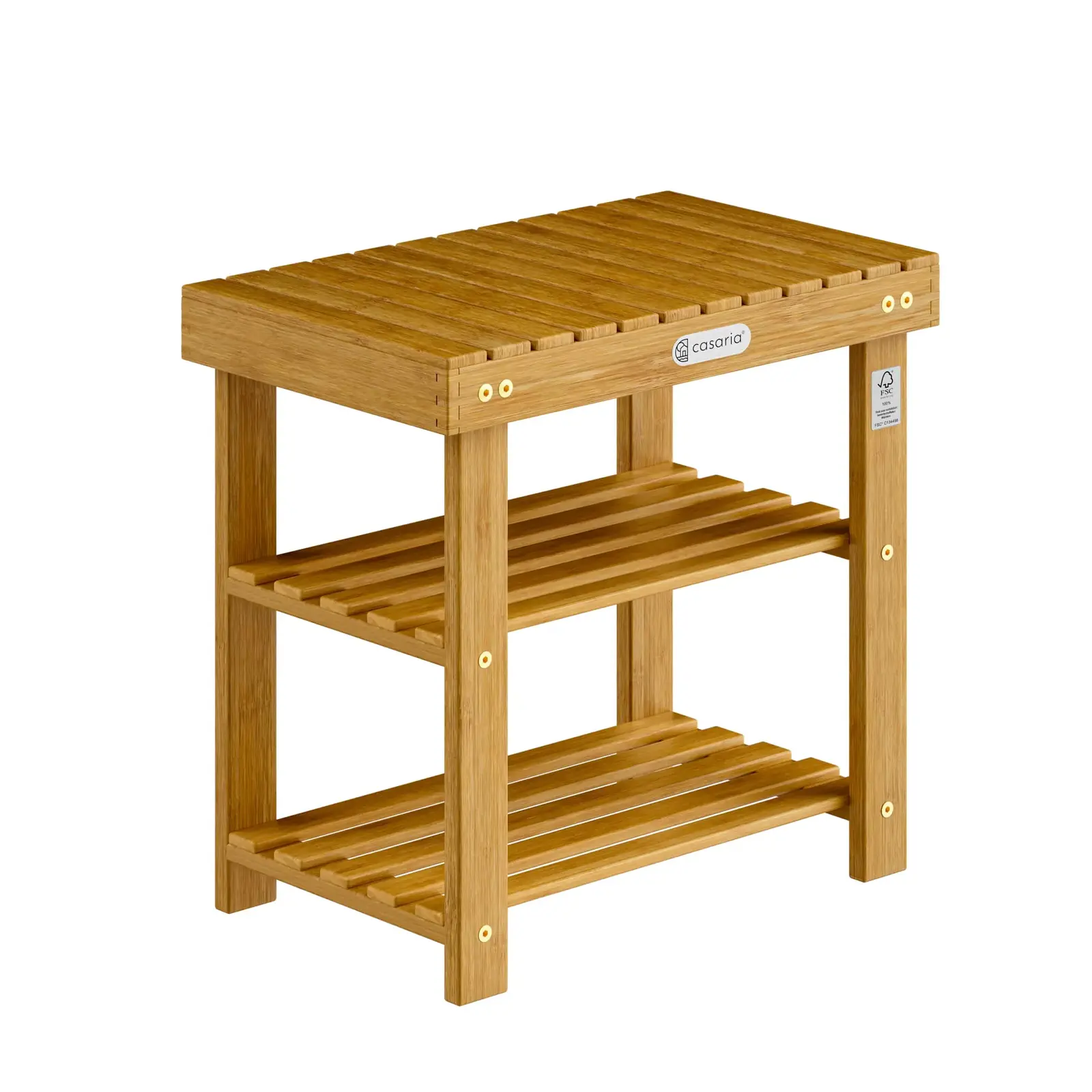 Botník Lance 50 cm z masivu akácie