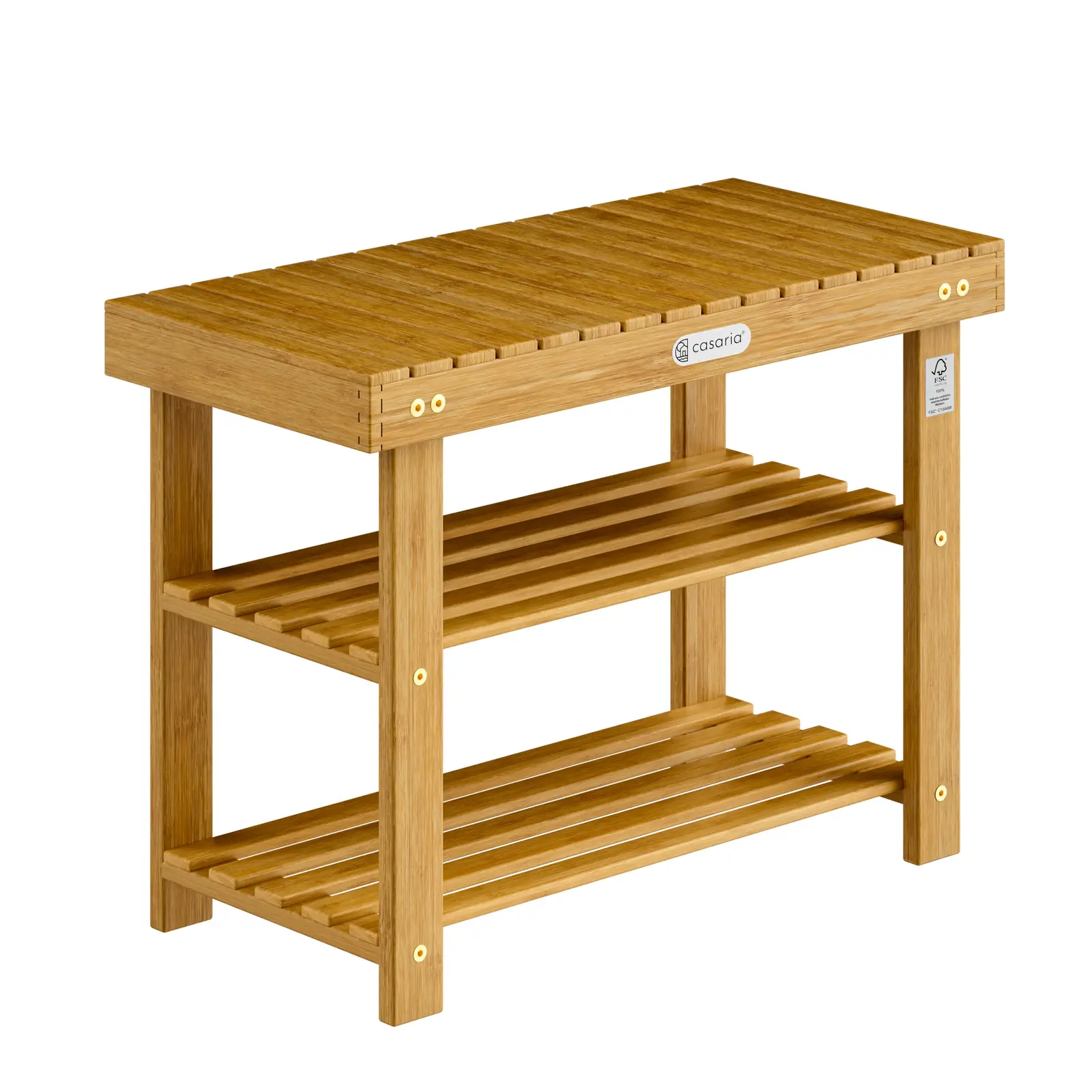 Botník Lance 70 cm z masivu akácie