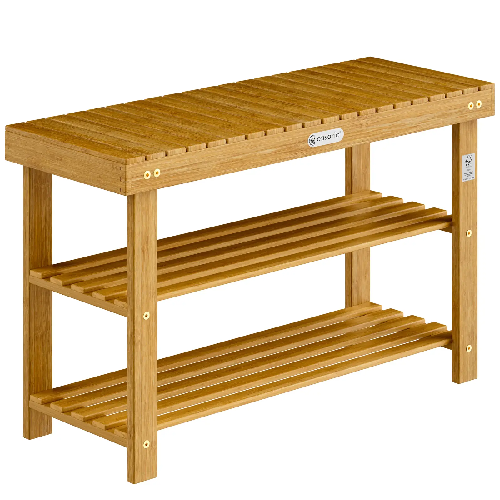 Botník Lance 90 cm z masivu akácie