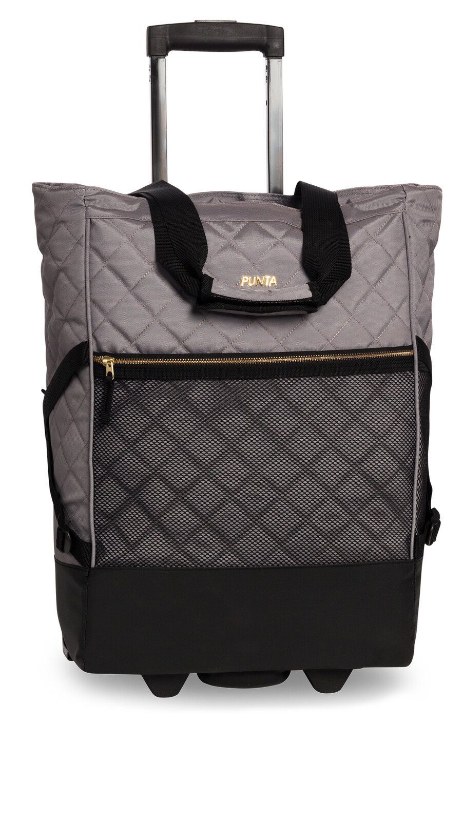 PUNTA Wheel Classy nákupná taška - sivá - 33L