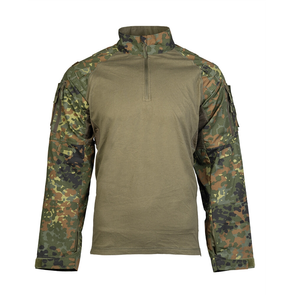Košeľa Tactical s golierom 2.0 - flecktarn, XXL