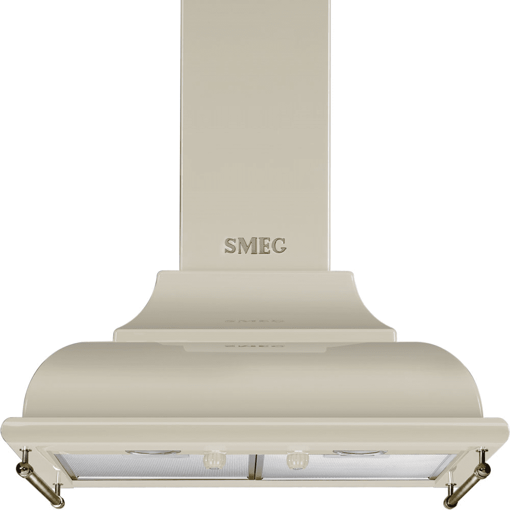 Smeg Komínový odsávač pár Cortina, šírka 60 cm, krémová KC16POE