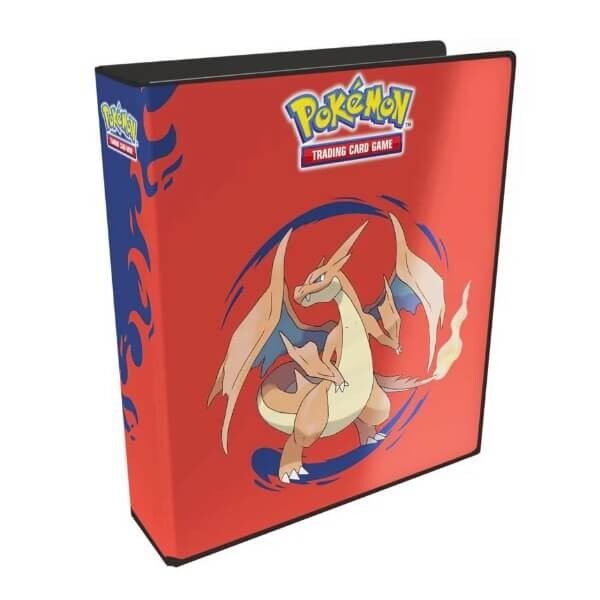 UltraPro Zberateľský 3 krúžkový album Pokémon - Mega Charizard X a Mega Charizard Y