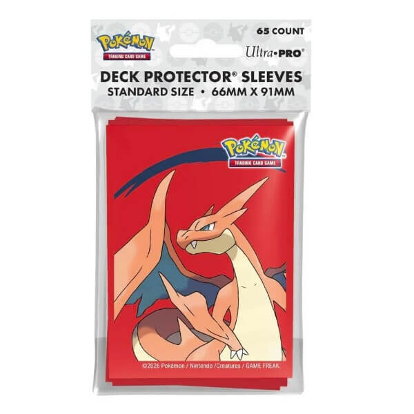 UltraPro Pokémon obaly na karty Mega Charizard Y - 65 ks
