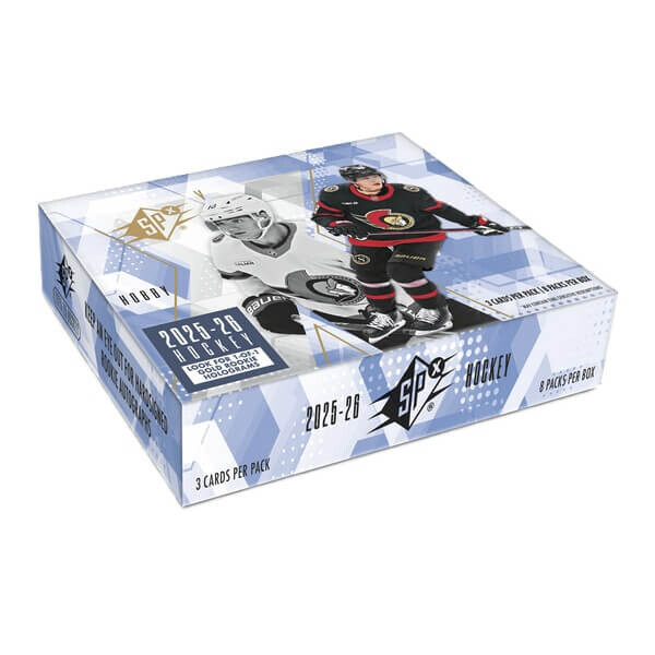 Upper Deck 2025-2026 NHL Upper Deck SPx Hobby Box - hokejové karty