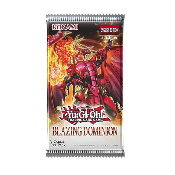 Konami Yu-Gi-Oh Blazing Dominion Booster