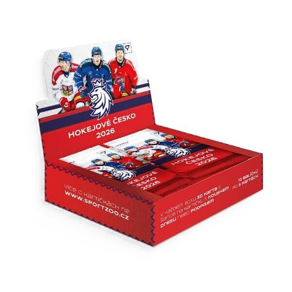 Sportzoo Hokejové karty Hokejové Česko 2026 Hobby Box