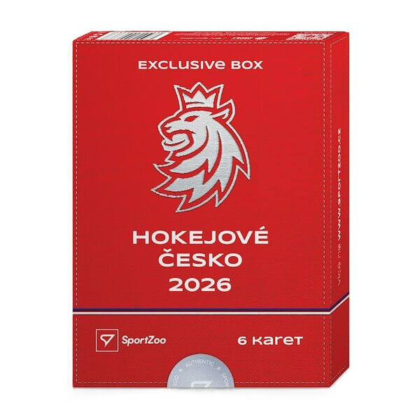 Sportzoo Hokejové karty Hokejové Česko 2026 Exclusive box