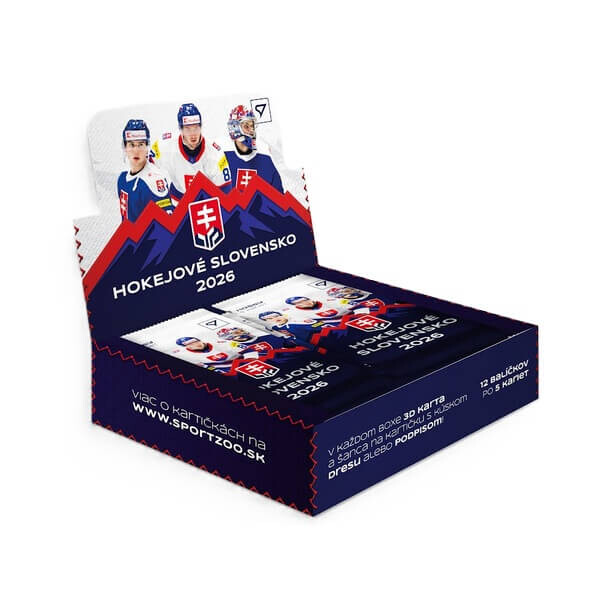 Sportzoo Hokejové karty Hokejové Slovensko 2026 Hobby Box