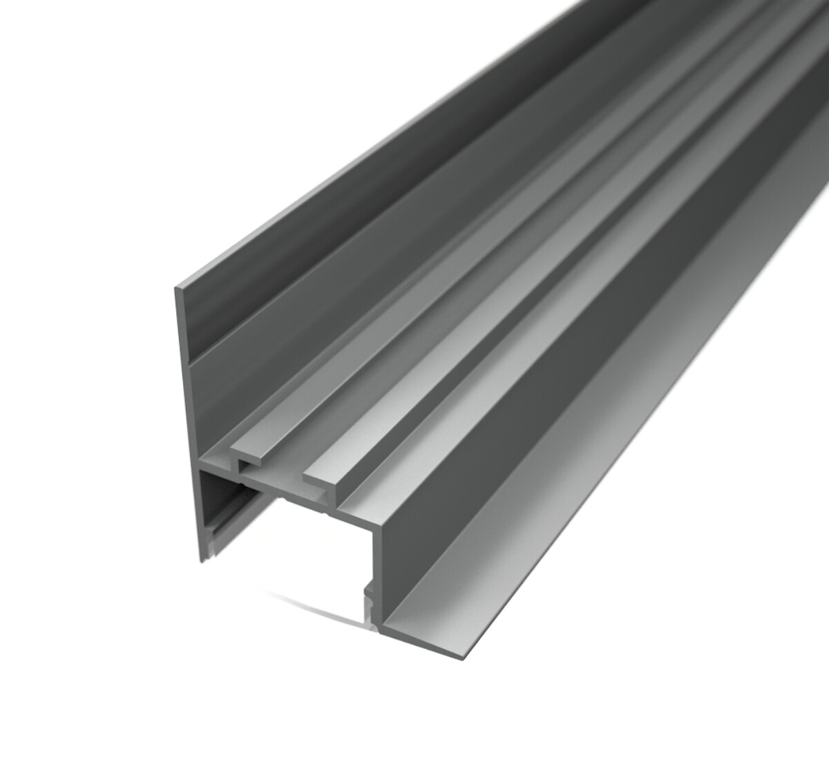 LED Solution Vstavaný profil do SDK pre LED pásiky V45 Vyberte variantu a dĺžku: Profil bez difúzora 1m LP307N-1M