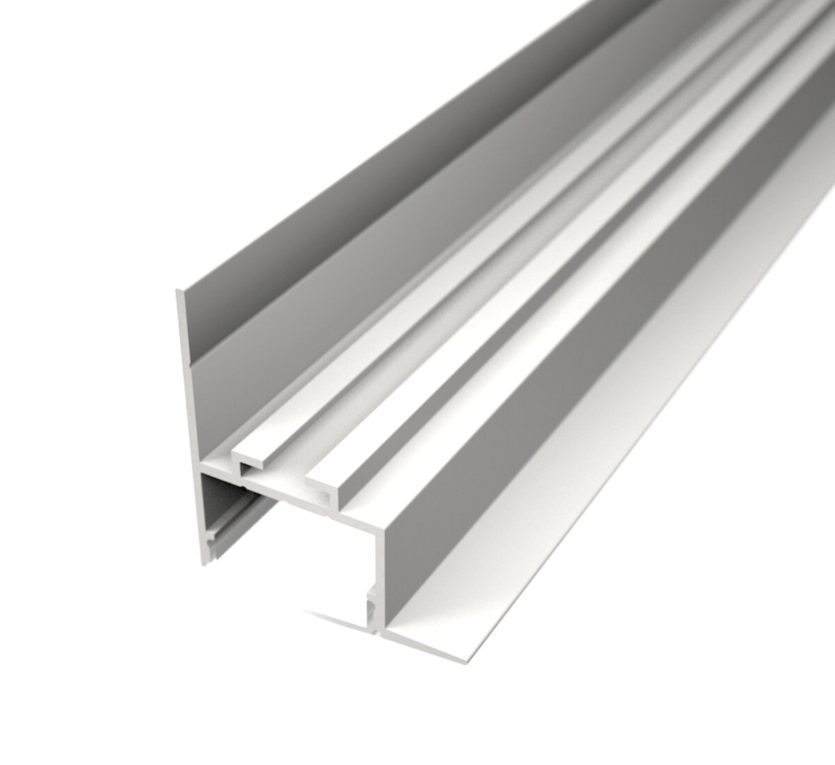 LED Solution Vstavaný profil do SDK pre LED pásiky V45 biely Vyberte variantu a dĺžku: Profil bez difúzora 1m LP307NW-1M