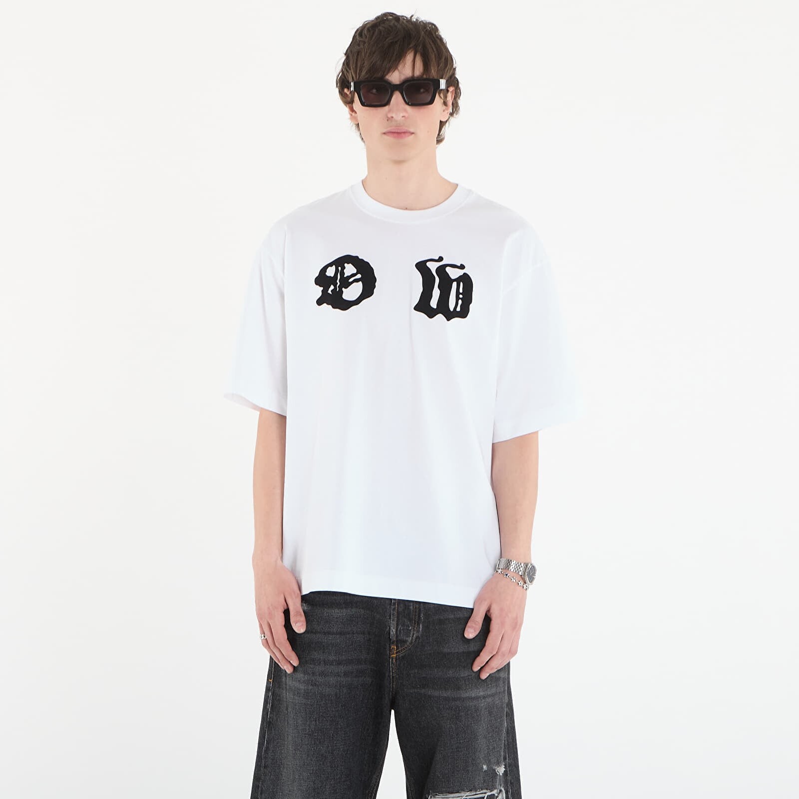 Tričko Off-White Palace Arrow Skate S/S Tee White S