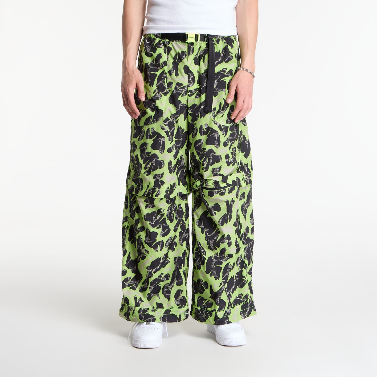 Kalhoty Nike Project F.R.O.G. Men's Woven Convertible Pants Cream Ii/ Volt Ice/ Volt Ice XL