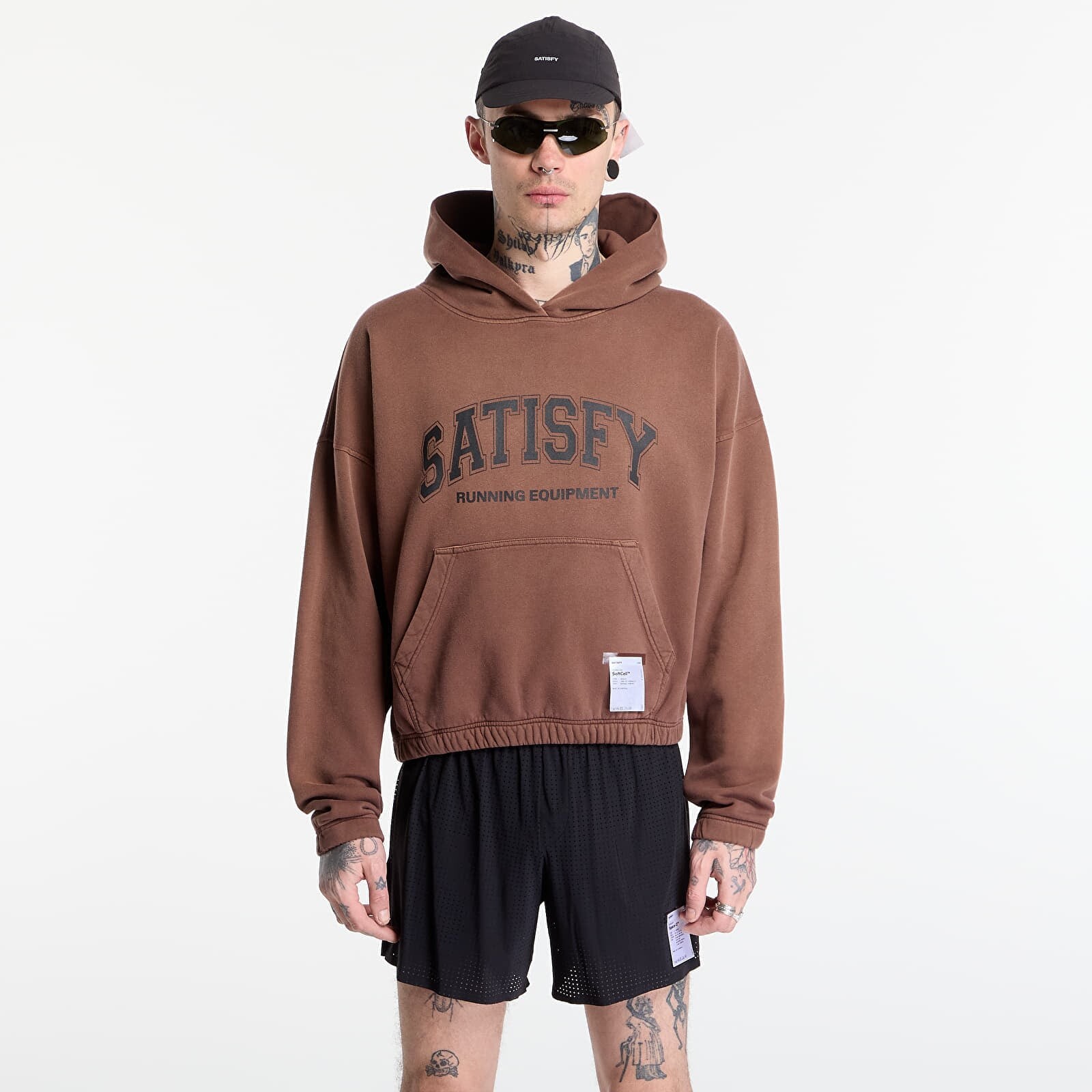 Mikina Satisfy SoftCell Hoodie Sun Bleached Rocky Road S
