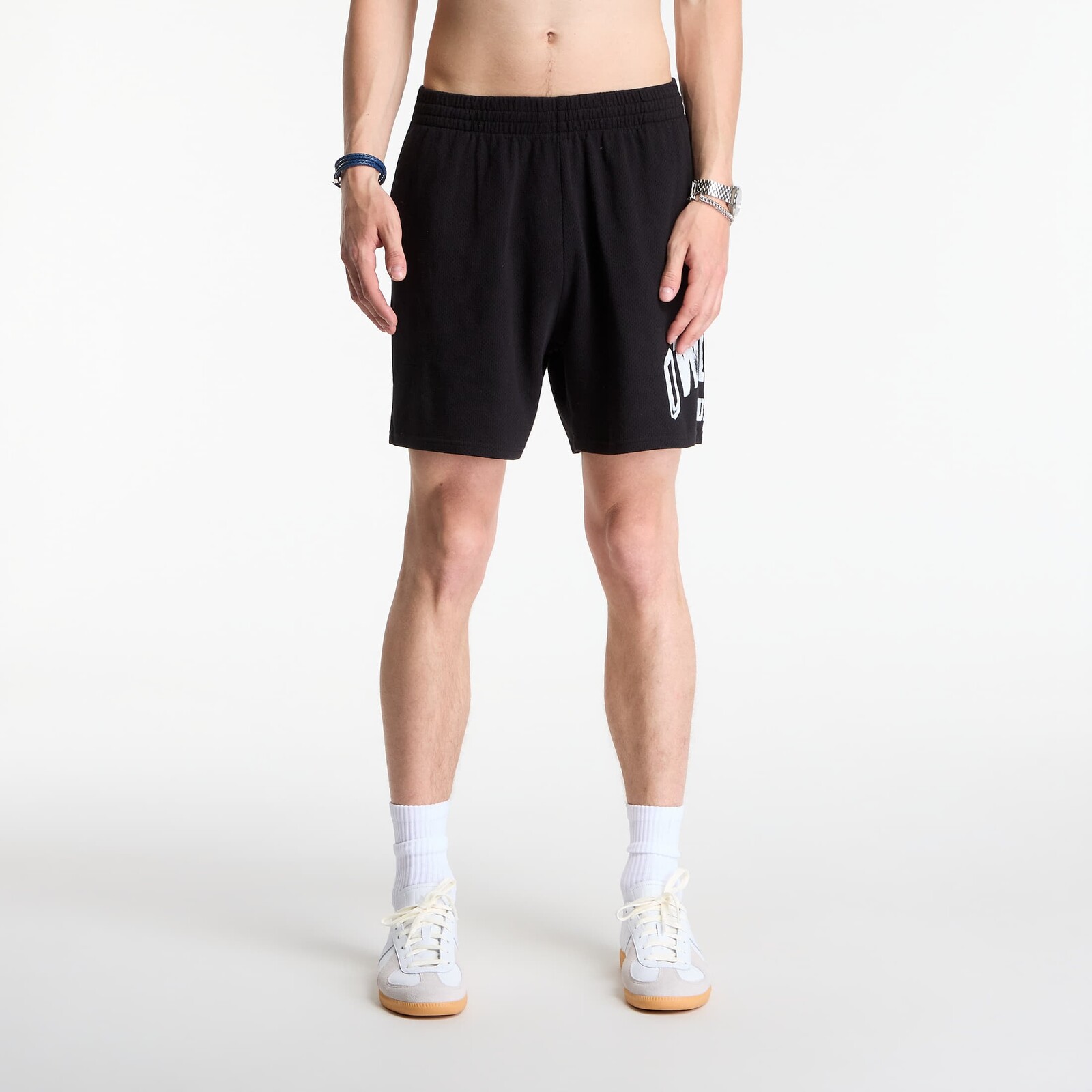 Šortky REPRESENT Owners Mesh Short Jet Black S