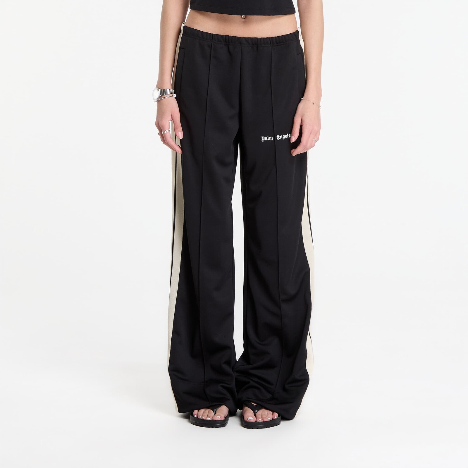 Tepláky Palm Angels Classic Logo Track Loose Pants Black/ Off White XS